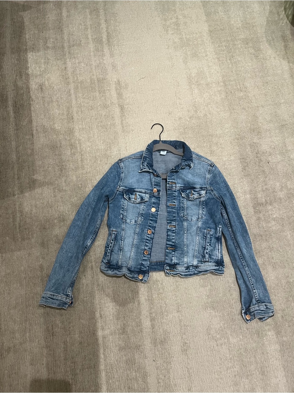 H&M woMen's Light Blue denim jacket